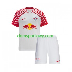 Koszulka RB Leipzig Dziecięcy Domowe Koszulki Piłkarskie 2023-2024 Krótki Rękaw
